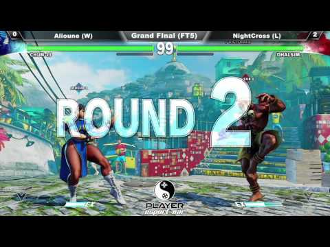 Player eSport Bar Opening Event - SFV - Grand Final - Alioune (Chun-Li) Vs NightCross (Dhalsim)