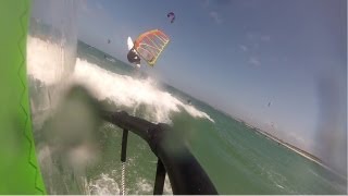 preview picture of video 'Sortie windsurf à Tréompan le 23-6-13'