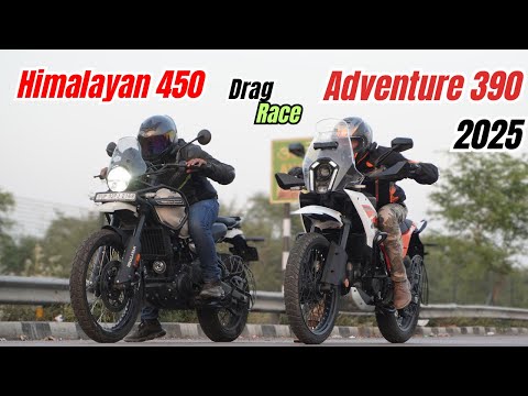 2025 KTM Adventure 390 vs Himalayan 452 Performance Test