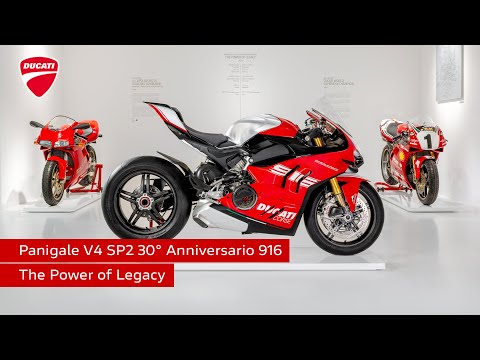 2024 Ducati Panigale V4 SP2 30th Anniversario 916 in New Haven, Vermont - Video 2
