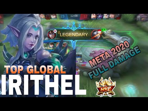 Irithel Crazy Damage build 2020 | Best Control Skill Top Global |No Death👍 |Mobile legends Bang Babg