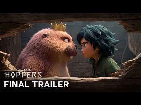 Hoppers - Final Trailer (2026) Disney Pixar Animation
