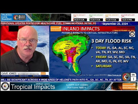 20240926 1230PM Hurricane Helene Update SISE