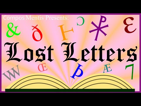 Die verlorenen Buchstaben des Alphabets – Sprachen und Literatur