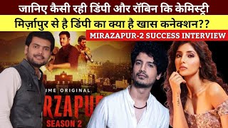 Harshita Gaur & Priyanshu Painyuli Exclusive Interview | Mirzapur 2 Success Interview | Rahul Varun video