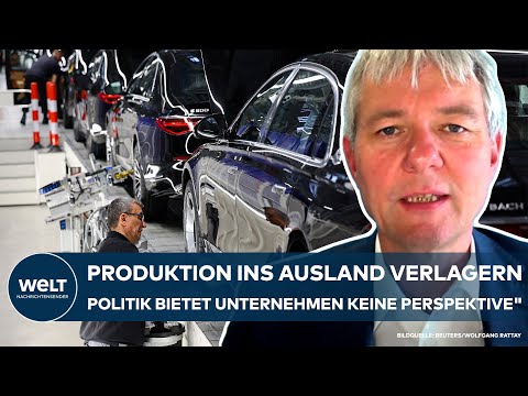 DEUTSCHLAND: Firmen wollen Produktion ins Ausland verlagern - "Politik bietet keine Perspektive"