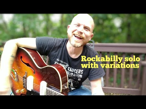 ROCKABILLY SOLO WITH VARIATIONS in E