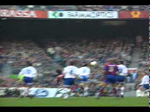 Barcelona 4 - Zaragoza 1 (96/97)