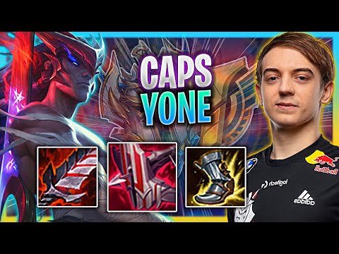 CAPS IS A GOD WITH YONE! | G2 Caps Plays Yone Mid vs Akali!  Season 2023