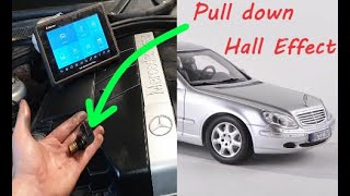 V6 M112 Camshaft Position Sensor Diagnosis Connector Voltage from Mercedes S 320 E320