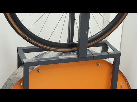 Continental Grand Prix 5000 S TR (tan wall) 28 mm Rolling Resistance Test (spin up video)