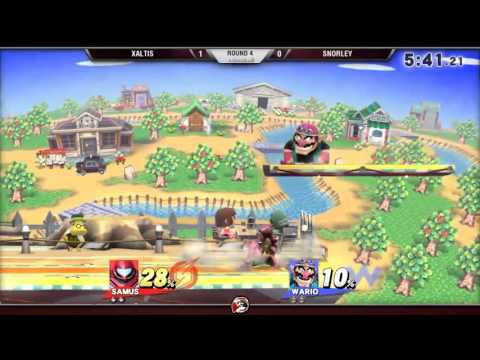 Smash 4 Versus Weekly 10/15/15 - Winners R4 - Xaltis (RosaLuma) vs Snorley (Wario)