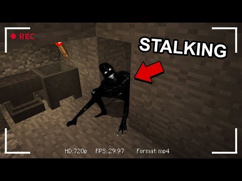 IT WAS HIDING IN MY MINECRAFT BASEMENT... *SCARY*