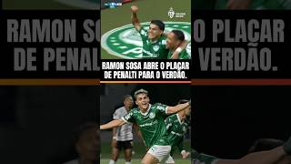 PALMEIRAS ABRE O PLACAR DE PENALTI, RAMON SOSA MARCA CONTRA JACUIPENSE