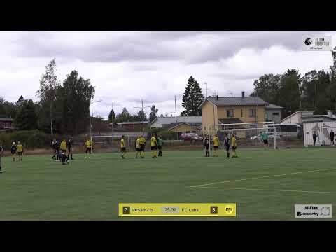 MPS/PK-35 vs. FC Lahti YJ - etelä P14 ykkönen,  3.9.2022