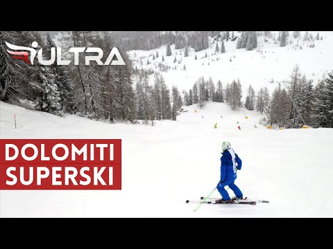 DOLOMITI SUPERSKI TOUR ep. 10 - Pista  Sourasass - Porta Vescovo, Arabba - ICARUS ULTRA