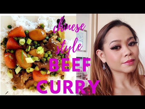 Cook with me:how to cook chinese style Beef Curry