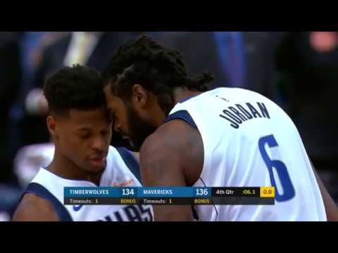 Luka Doncic 26 Points, Dennis Smith Game Winner - Mavericks vs Timberwolves 10/20/2018