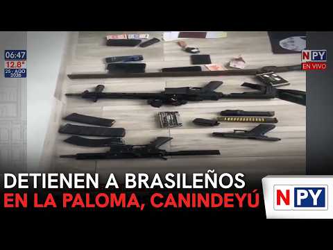 Detienen a brasileños en La Paloma, Canindeyú