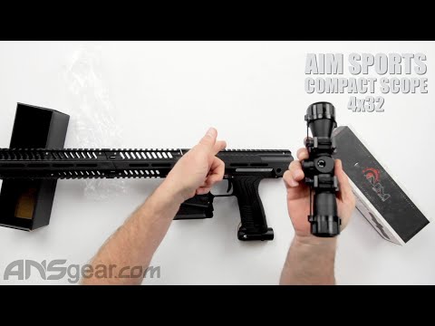 Aim Sports 3-9X42 Rubber Armored Compact Scope (tri-illuminated) - Review