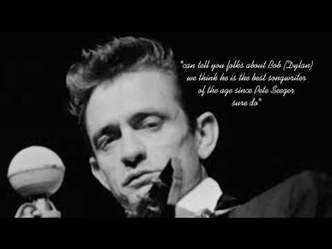 J.Cash Intro on Bob Dylan Newport 1964:Bob Dylan "is the best songwriter of the age"