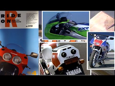 MOTOR CYCLE VIDEO MAGAZINE RIDE ON No18 1989年4月号 #HONDA #SUZUKI #YAMAHA #KAWASAKI ＃ライドオンバイク