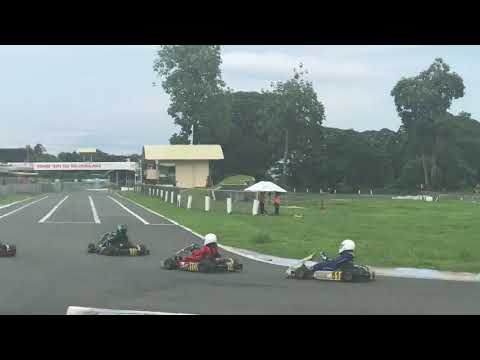 My first go kart race MiniRok