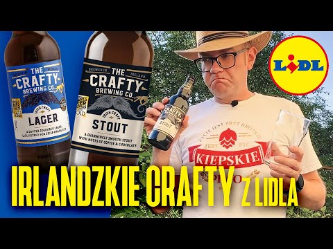 Lager & Stout - The Crafty Brewing Co. - Rye River Brewing (Irlandia) feat. Lidl