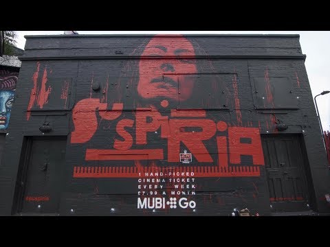 Thumbnail of the video: SUSPIRIA Mural Timelapse