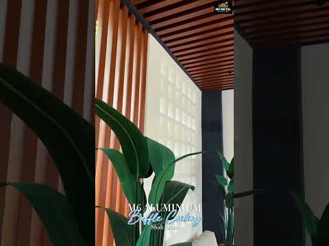 M6 ALUMINIUM BAFFLE CEILING & BOX LOUVRES @ SHAH ALAM