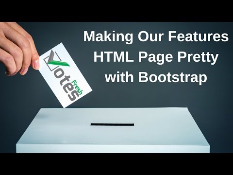FreshVotes 42 - Making Our HTML Page Prettier with Bootstrap