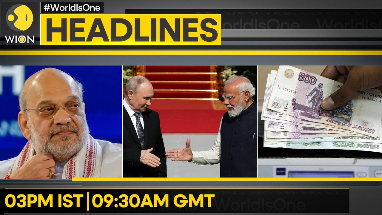 India-Russia Agree To Deepen Ties | Amit Shah Speaks To Aviation Minister | WION Headlines