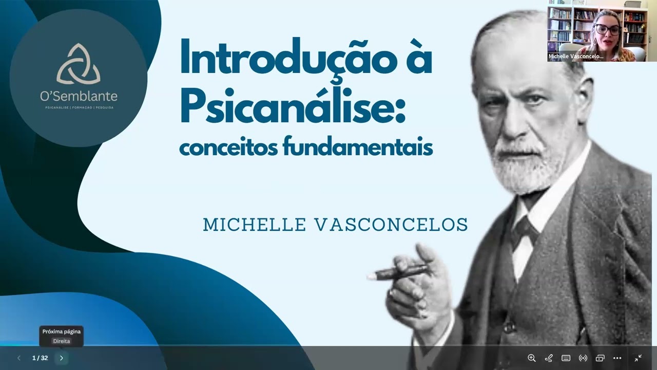 Aula aberta: Introdução à Psicanálise (conceitos fundamentais)