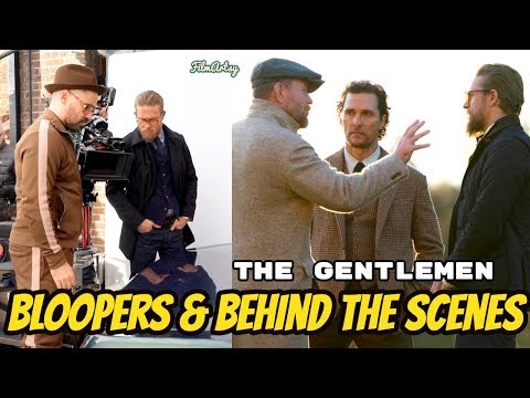 The Gentlemen Bloopers, B-Roll and Behind the Scenes - Matthew McConaughey