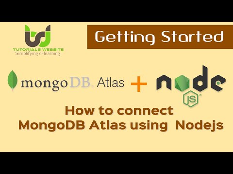 How to connect to MongoDB Atlas using Mongoose and NodeJS | MongoDB Atlas