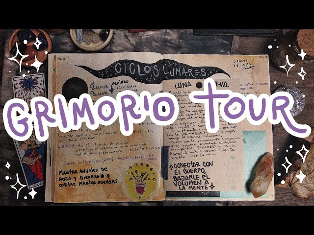 Vídeo relacionado con Libro de las Sombras: Cuaderno en Blanco Para Escribir Hechizos | Grimorio de Brujas y Hechizos | Para Practicantes de la Wicca, Brujas y Otros Aficionados a la Magia