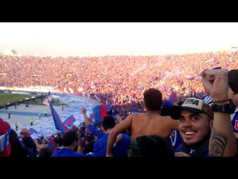 "Minutos fianles u de chile vs san luis final 2017" Barra: Los de Abajo • Club: Universidad de Chile - La U