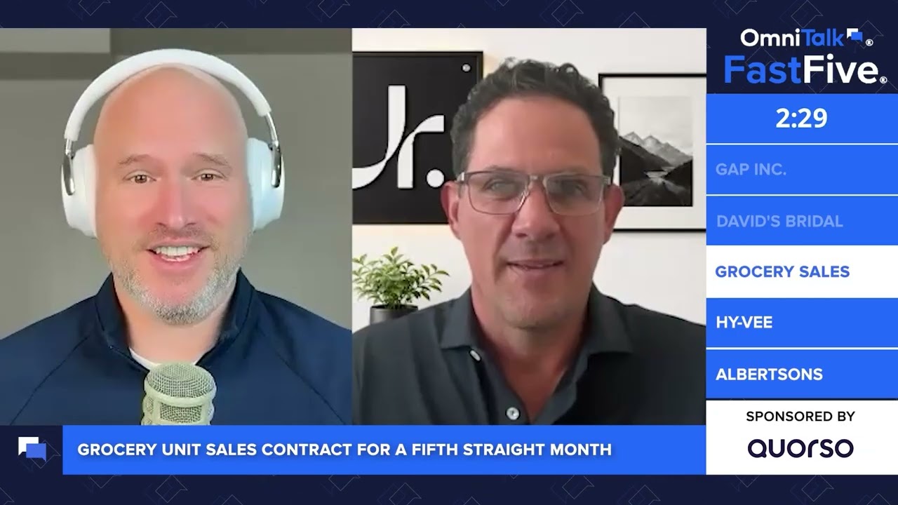 Grocery Sales Keep Falling... Is This Just the Beginning? | Fast Five Shorts
