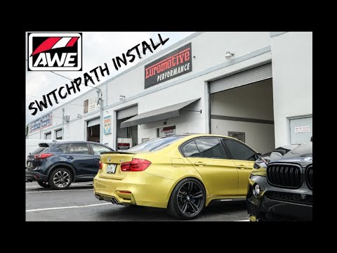 AWE Switchpath Non-Resonated Exhaust For My BMW F80 M3