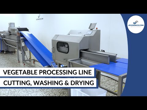 Jegerings Vegetable Processing Line for Small to Medium-Sized Companies