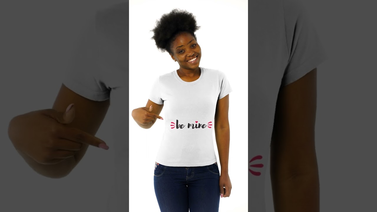 Be Mine 🥰Romantic Typographic Art Lettering Suitable Valentine Day White Isolated Background Vector