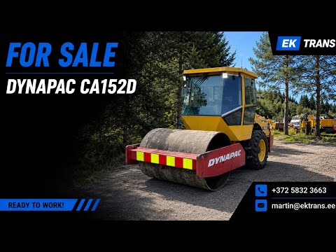Dynapac CA152D, вибромашины