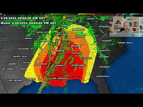 Tuesday WX VLOG 3/29/2022: Watching another strong front this week with storms possible Thursday.