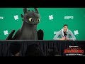 Toothless Interupts ESPN Press Conference