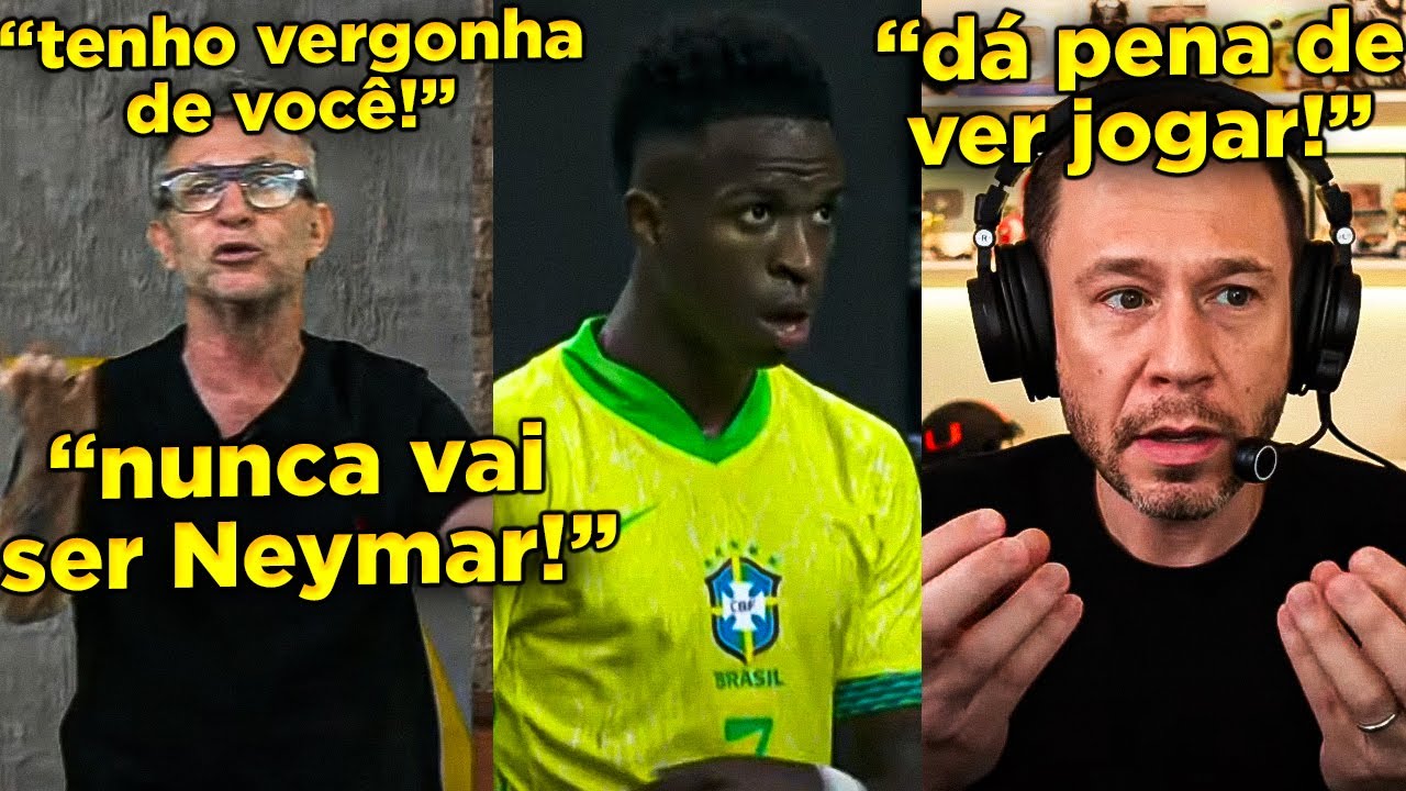 🚨TRETA! ACABOU A PACIÊNCIA COM VINICIUS JR. E DORIVAL! MÍDIA BRASILEIRA SE REVOLTA!!