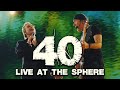 U2 plays 40 on the final night at The Sphere ❤️