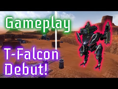 War Robots Gameplay - Maiden Voyage of my Traditionalist Falcon (Canyon Map) - August 28, 2019