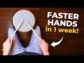 How To Build Hand Speed FAST Just Do THIS