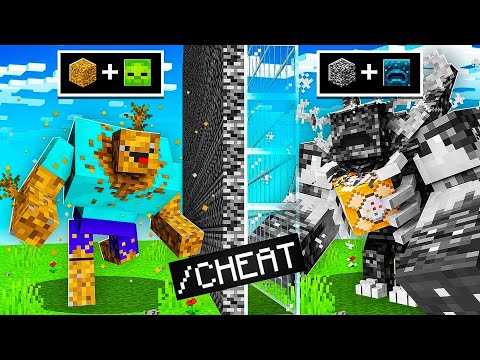 I SECRETLY CHEATED IN 🤯OVERPOWERED MOB BATTLE || MINECRAFT
