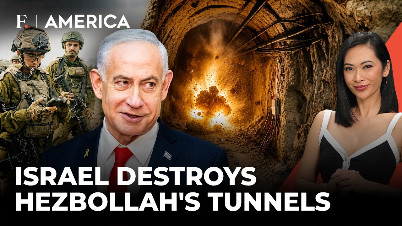 Israel's Biggest Strike Yet? Hezbollah Tunnel Network Destroyed in Lebanon | Firstpost America